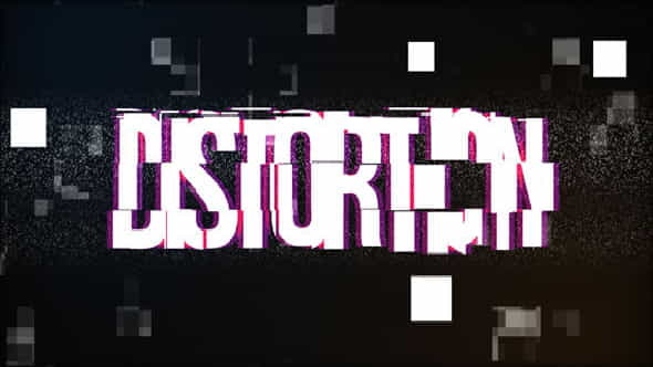 Distortion Reveal - VideoHive 7399810