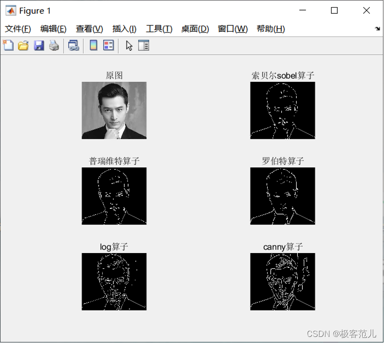 边缘检测法进行图像分割