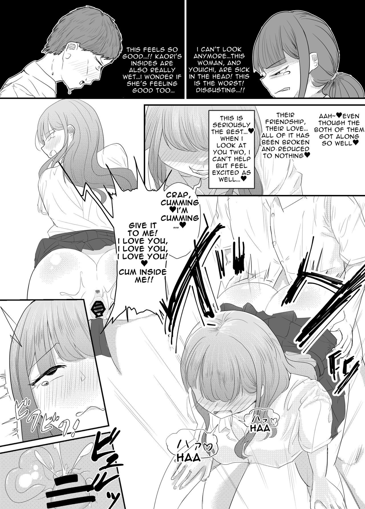 [Umiyamiya] Taisetsu na Osananajimi o Uragitte Waruui Onnanoko ni Koishite shimau Hanashi  Betraying My Dear Childhood Friend I Fall In Love With A Naughty Girl [English]