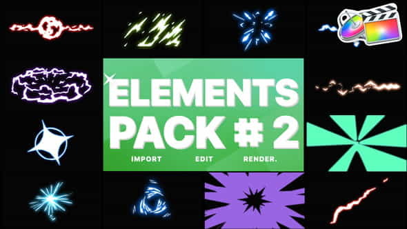 Energy Elements Pack 02 | - VideoHive 28661937