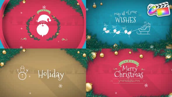 Christmas Santa Wishes For Fcpx - VideoHive 49940832