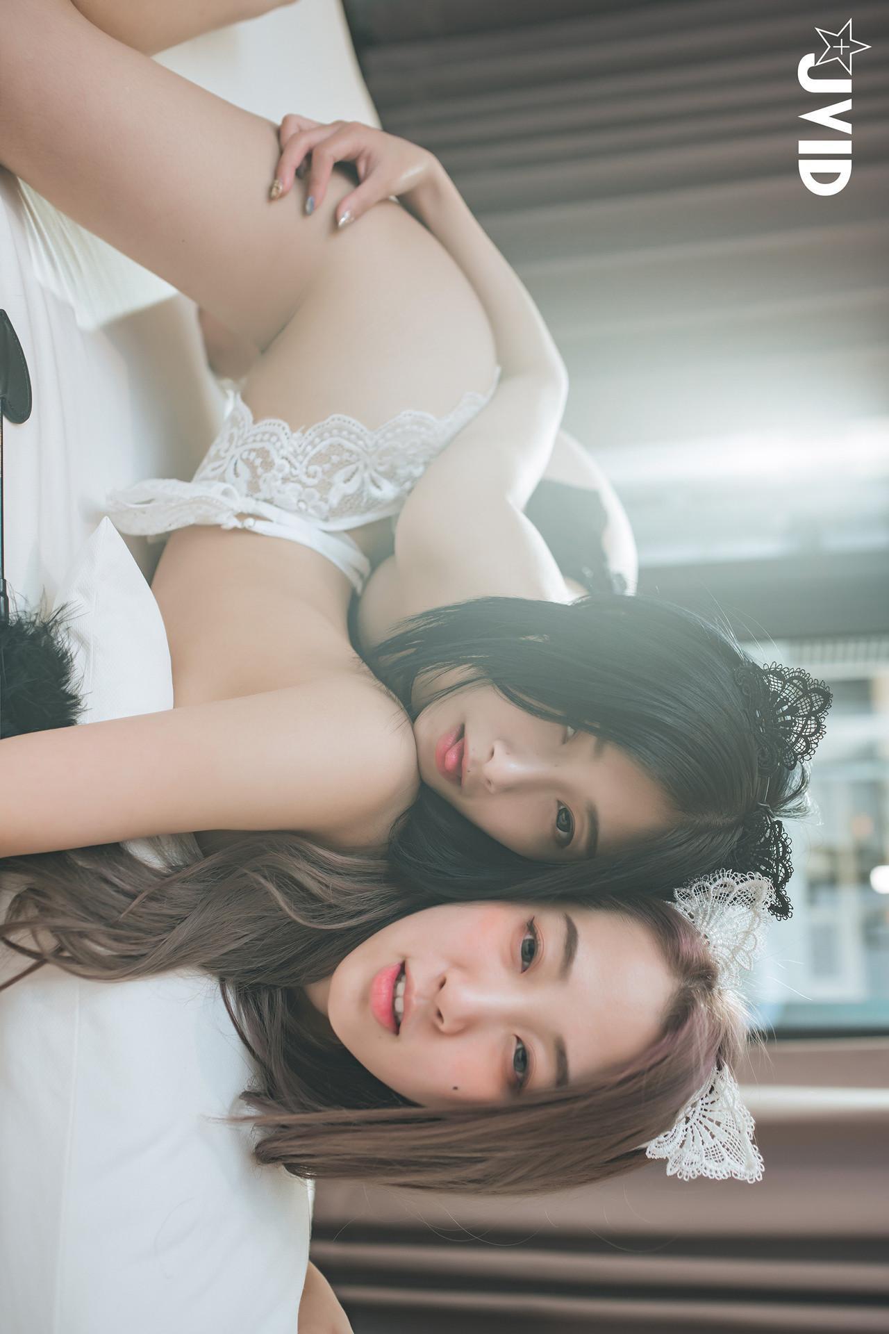 JVID 淇淇selina & 小隻馬霓霓 – 【雙模特輯】淇淇＆霓霓寵物閨蜜裸體挑逗，霓霓上空無碼年度限定隱藏版!!! Set.03(10)