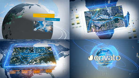 Digital Earth Motion Graphics - VideoHive 18998389