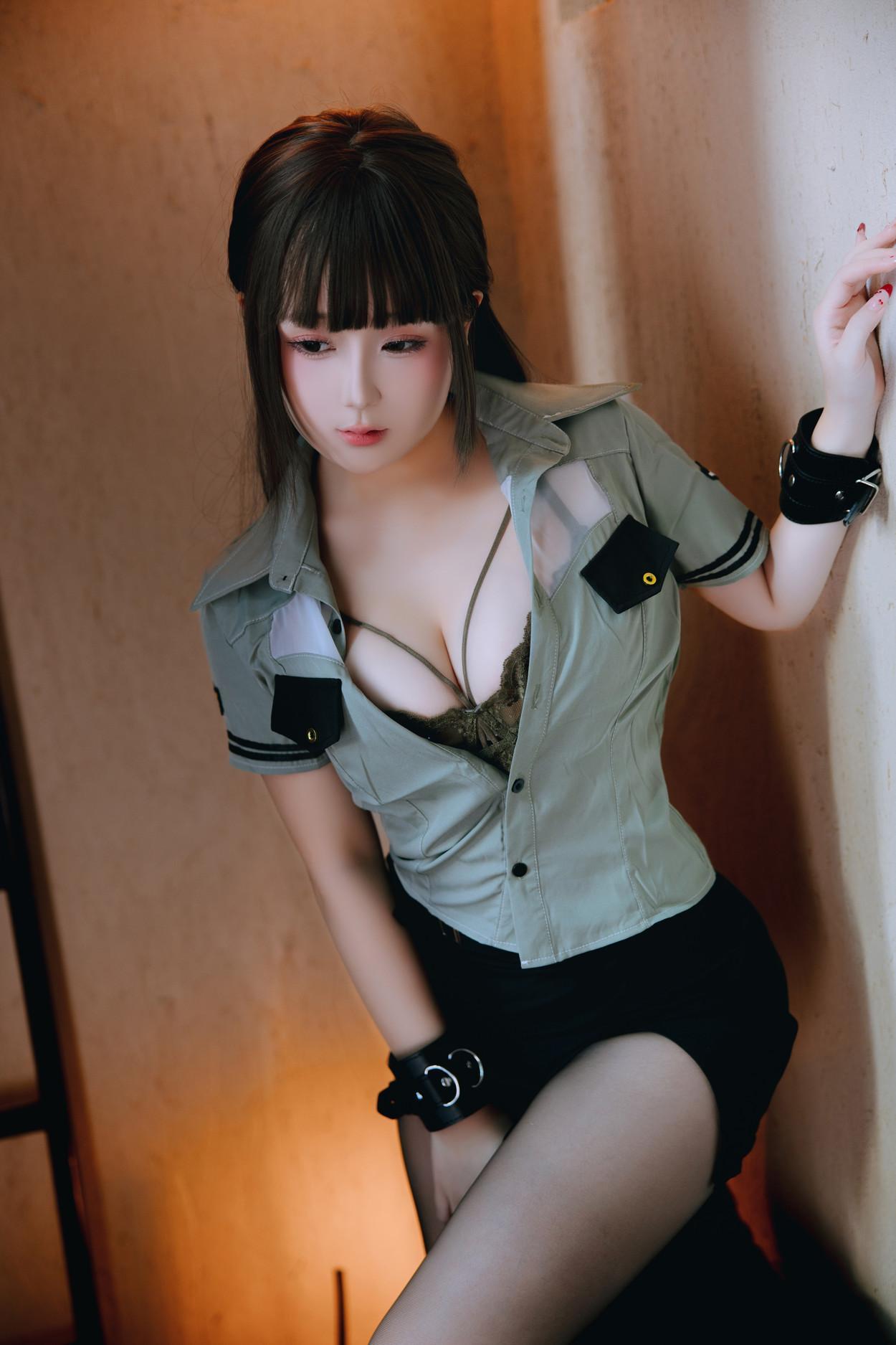 Cosplay Rinaijiao日奈娇 Instructor Set.01(14)