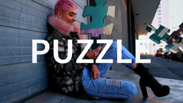 Puzzle Media Reveal - VideoHive 53582389