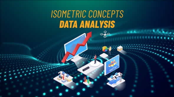 Data Analysis - Isometric Concept - VideoHive 31693705
