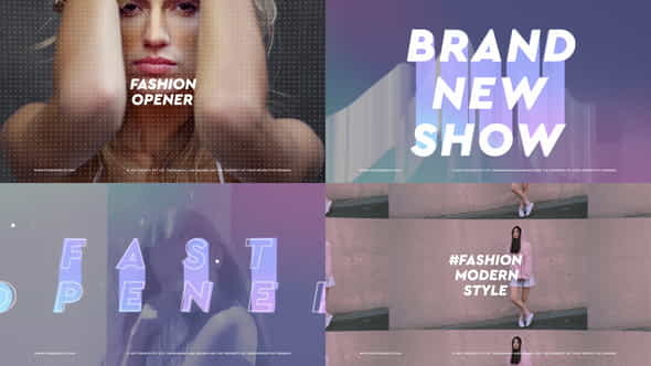 Fashion Brand Show Opener - VideoHive 22304814