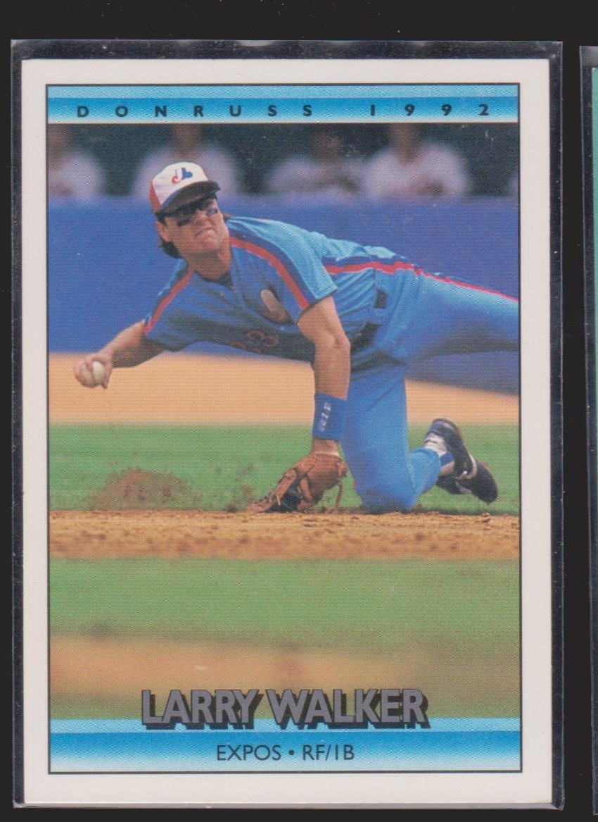Larry Walker Cards Inserts Vintage Premium Collection LOOK - Picture 7 of 125