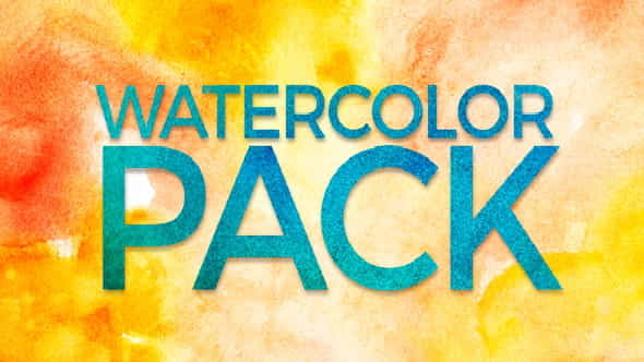 Watercolor Pack - VideoHive 20396538
