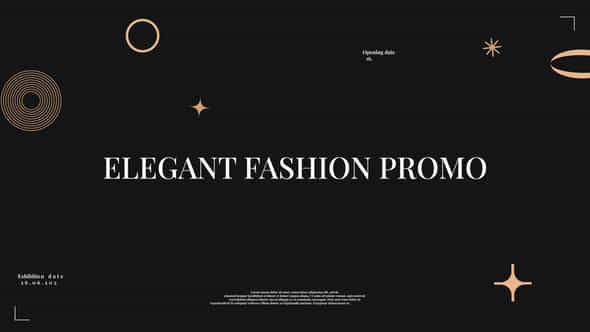 Elegant Fashion Promo - VideoHive 37917499