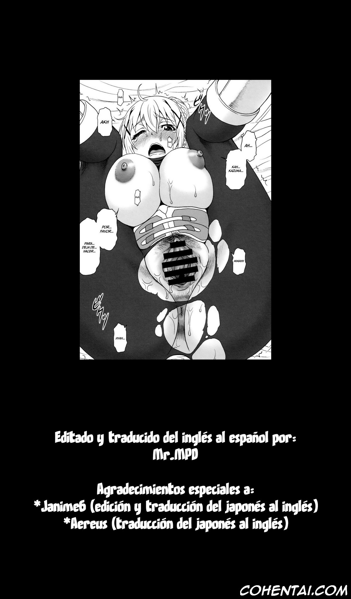 Toraburu Darkness (Kono Subarashii Sekai ni Syukufuku o!) xxx comics manga porno doujin hentai español sexo 