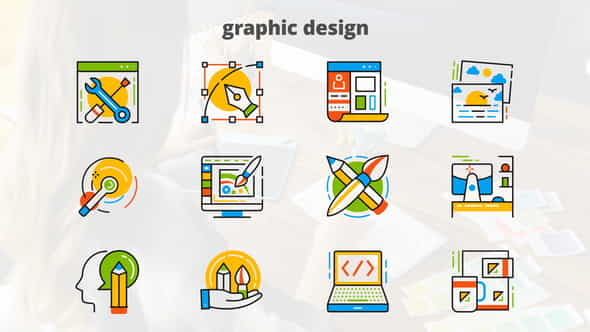 Graphic Design - Flat Animated - VideoHive 24429544