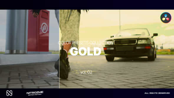 Gold LUT Collection - VideoHive 47700631