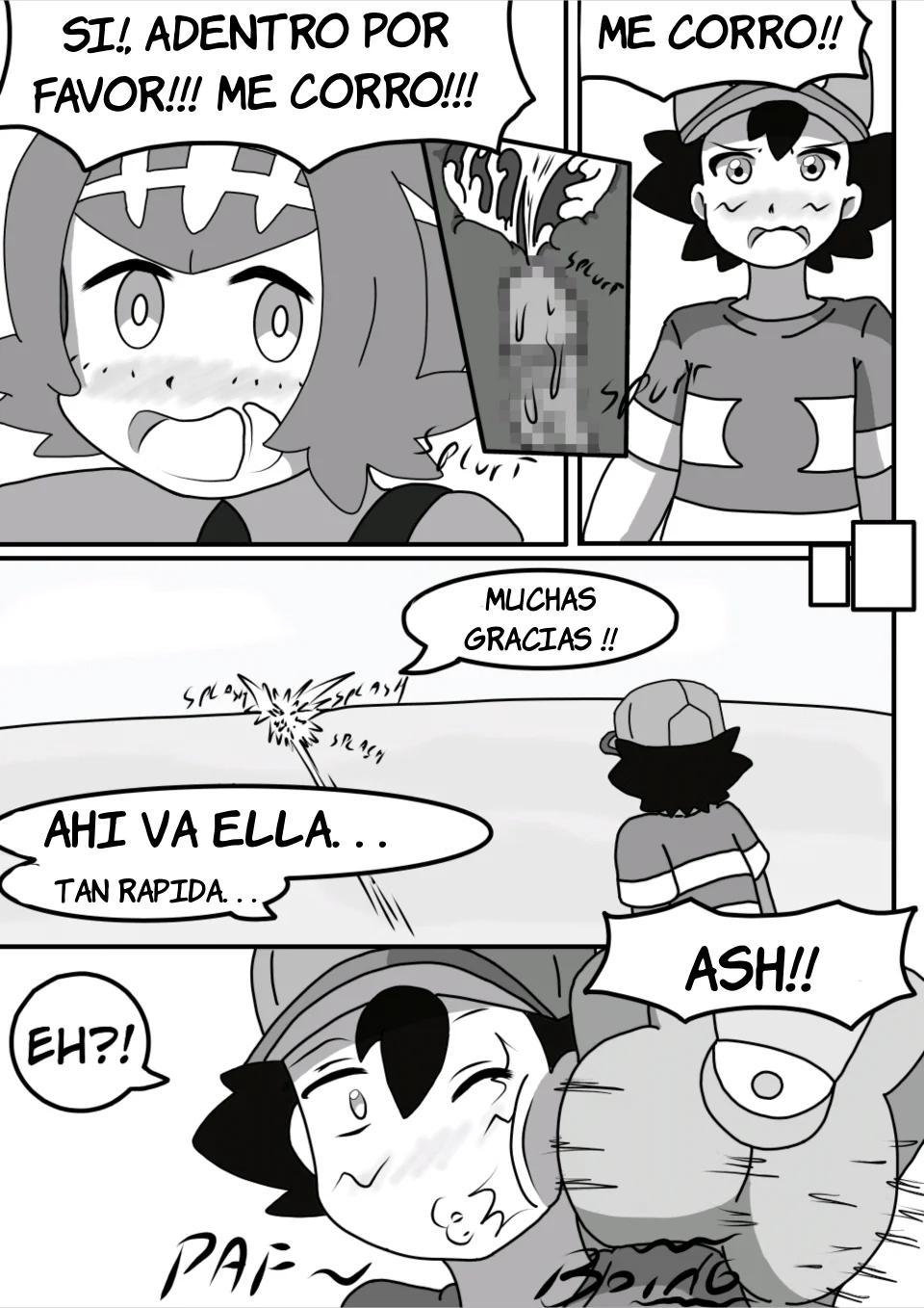 Harem en Alola - Charla diaria de Ash y Chloe 6 - 11