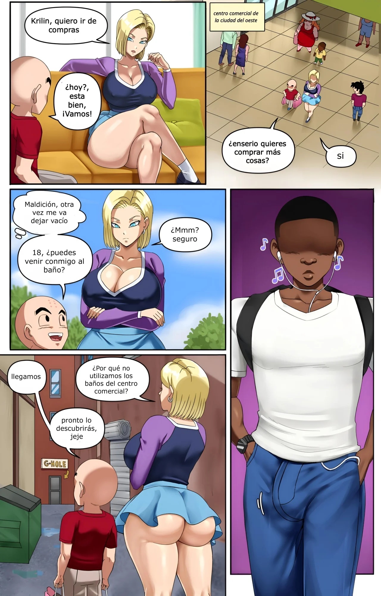 Android 18 NTR 4 Pinkpawg - 1