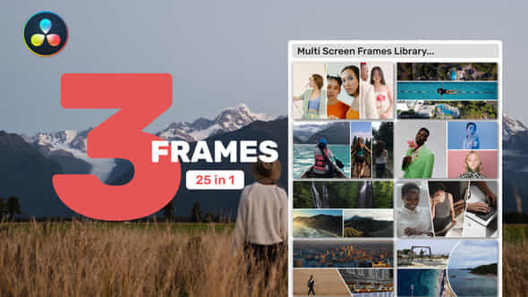 Multi Screen Frames - VideoHive 42879367