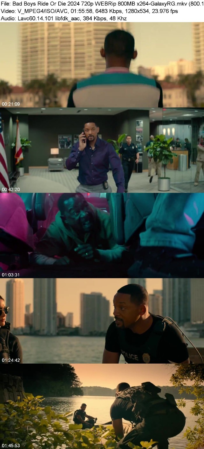 Bad Boys Ride Or Die 2024 720p WEBRip 800MB x264-GalaxyRG WSpSJ36o_o