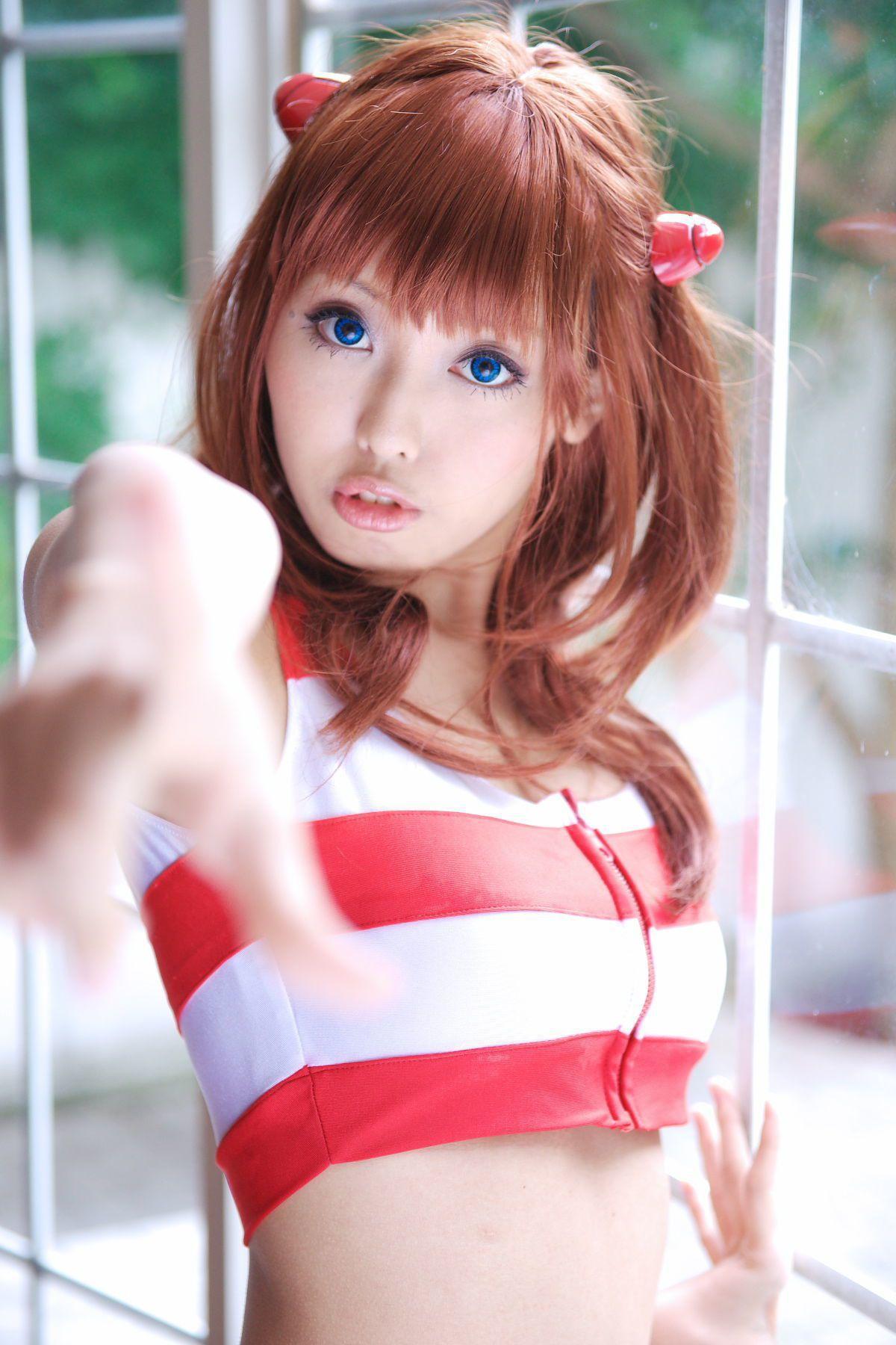 Ahane(亜羽音) 《(コスプレ) アスカの夏休み》 写真集(88)