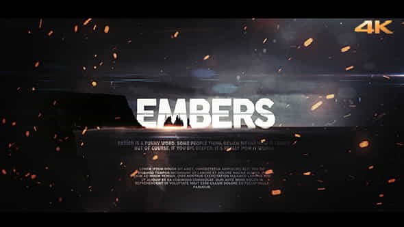 Embers - Cinematic Trailer - VideoHive 20159289