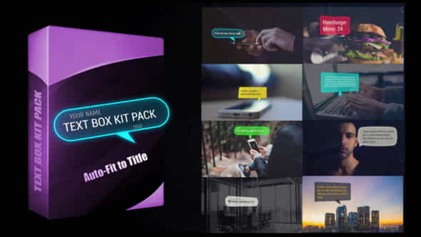 Text Box Kit Pack - VideoHive 24356452