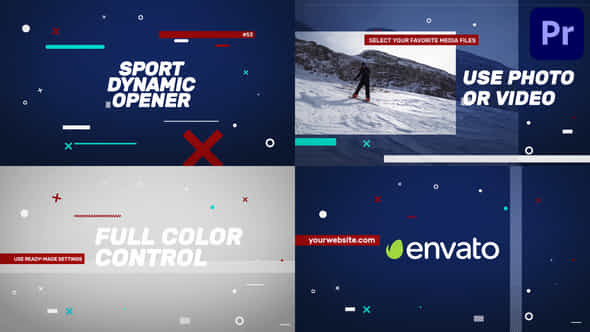 Sport Dynamic Opener For Premiere Pro - VideoHive 51327455