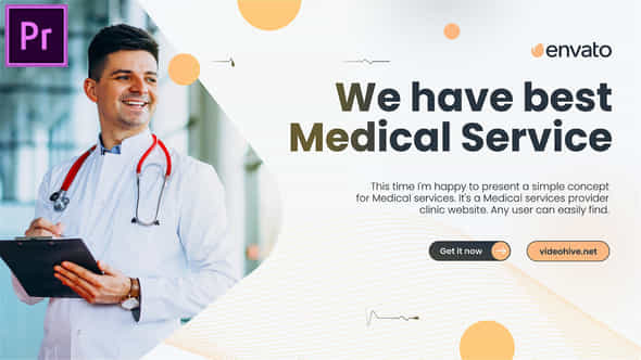 Medical Slideshow Heath Care Promo Hospital Opener Mogrt For Premier Pro - VideoHive 52081221