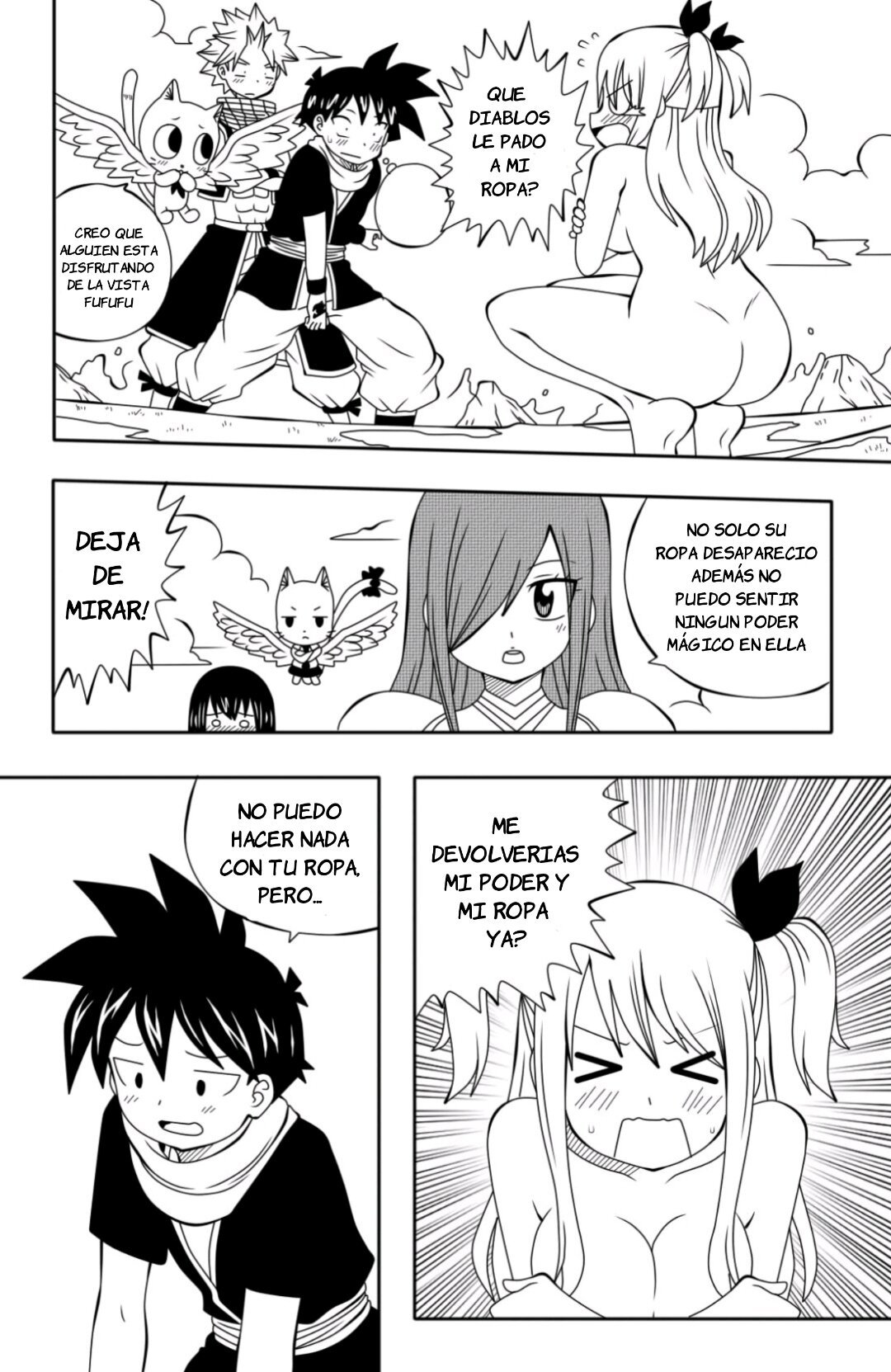 Fairy Tail H Quest Remake Ch1( Un nuevo miembro del gremio ) (Sin Censura - Extras a color) - 14