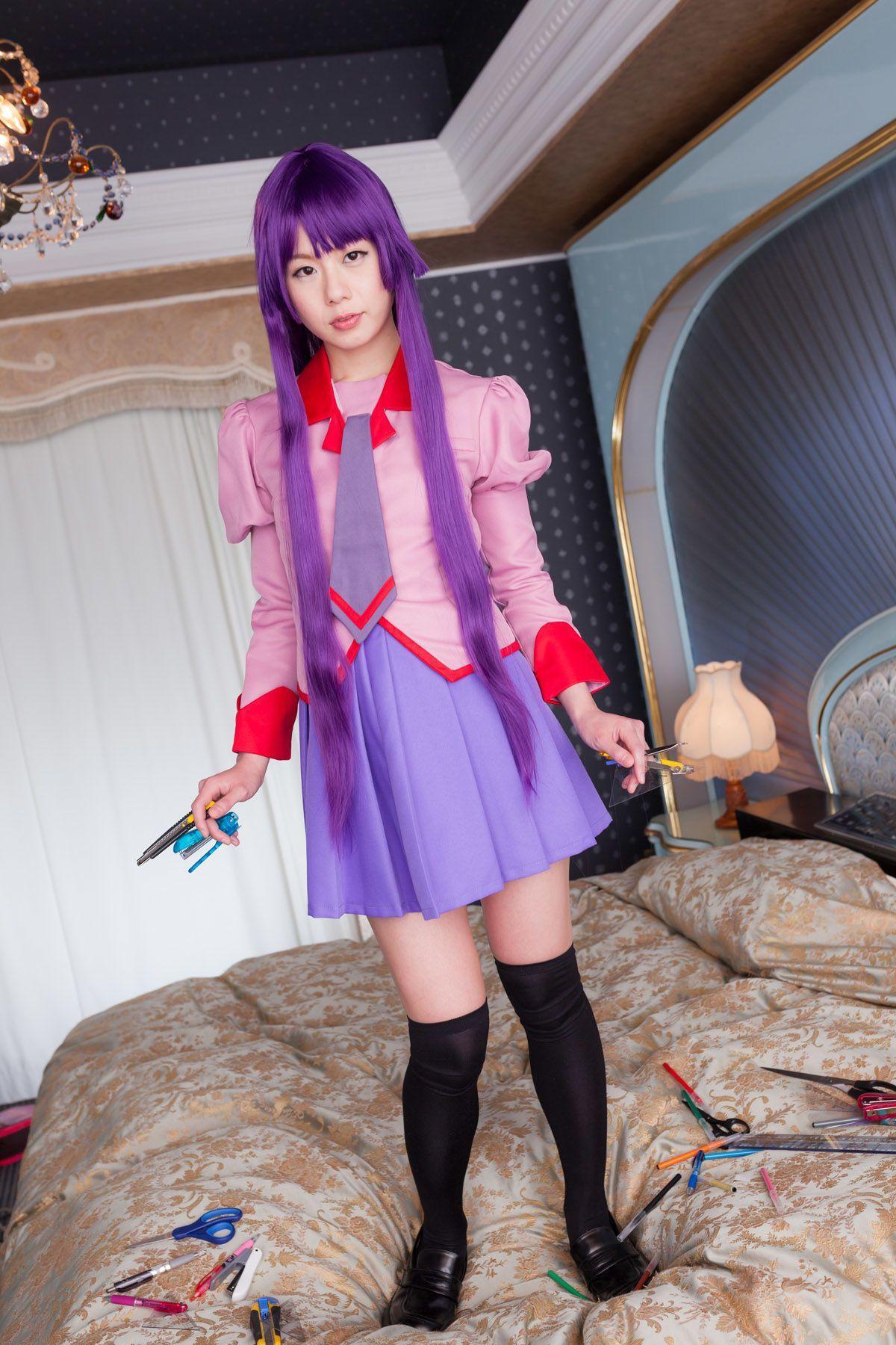 相沢恋 (相泽恋) 《Bakemonogatari(化物語)》Senjougahara Hitagi [@factory] 写真集(64)