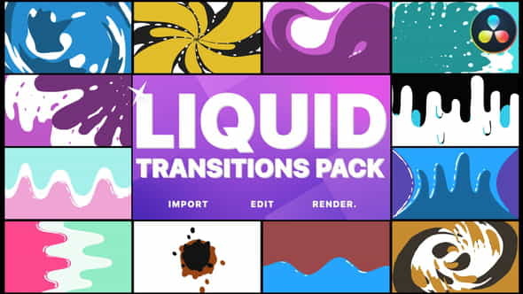 Liquid Motion Transitions Pack | - VideoHive 33492145