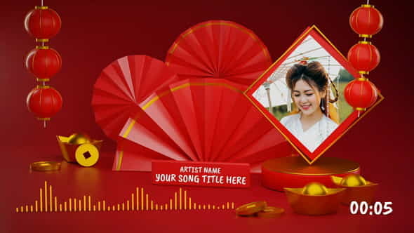 Chinese Music and Podcast Visual - VideoHive 30198321