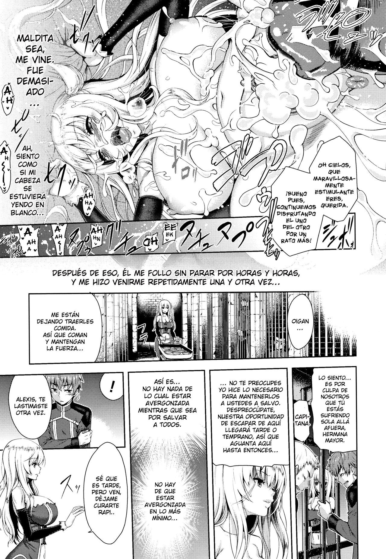 [Yamada Gogogo] Erona -Orc no Inmon ni Okasareta Onna Kishi no Matsuro-  Erona -La Caída de una Hermosa Guerrera Maldecida con la Lasciva Marca de un Orco + Epílogo [Spanish] {meiwow + k