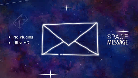 Space Message - VideoHive 37011965