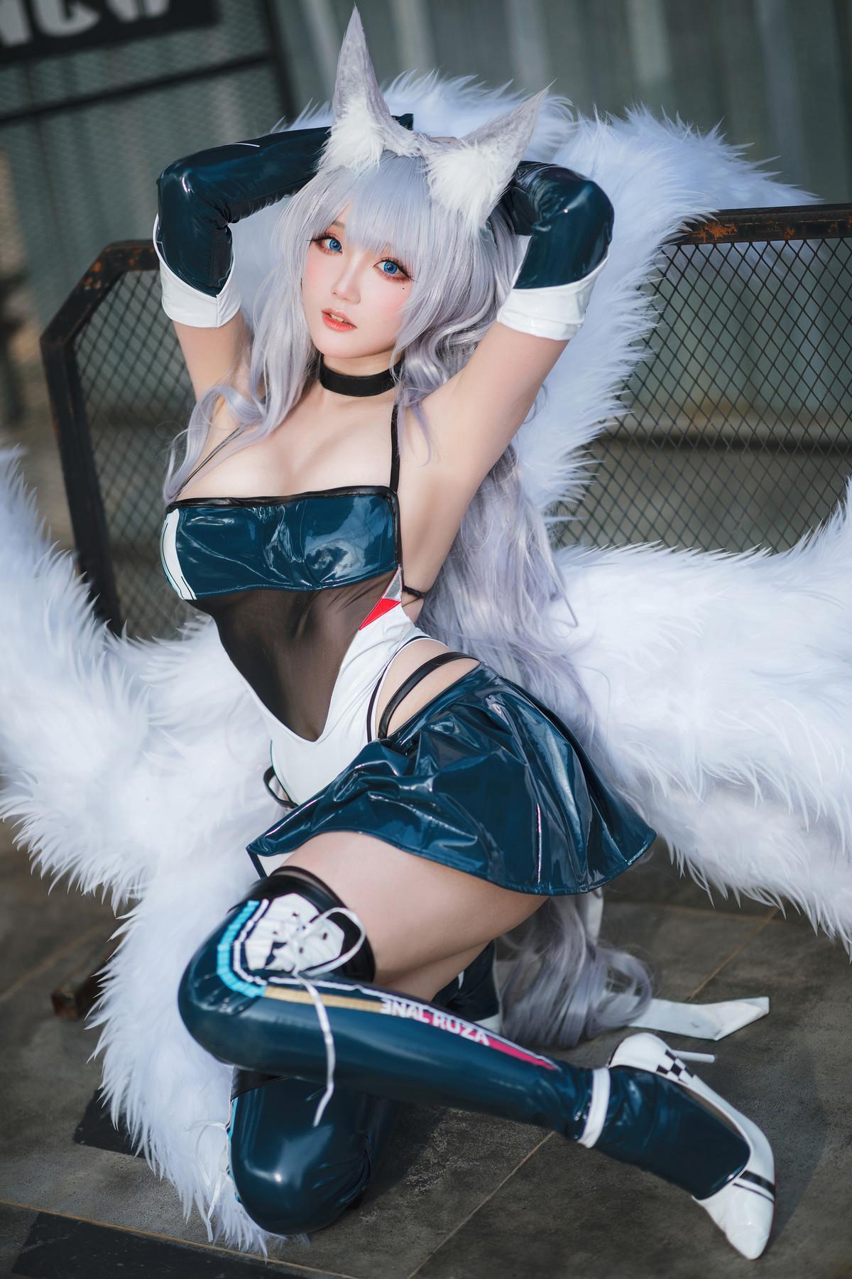Cosplay 瓜希酱 少女前线 FN-57 Five-seveN(30)