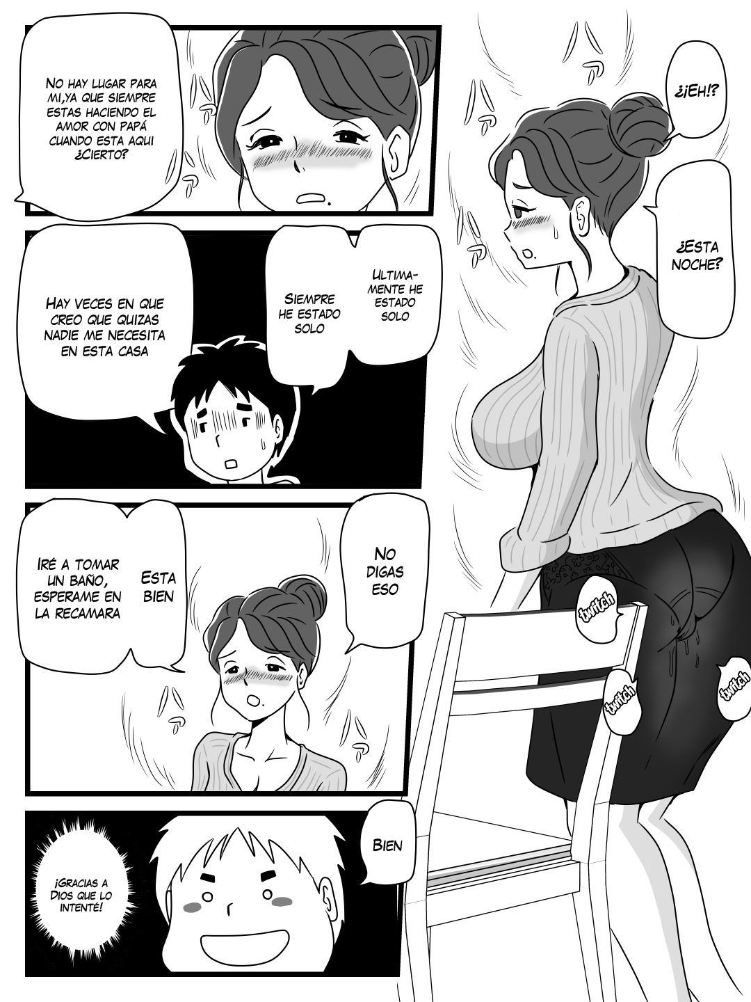 [Momoziri Hustle Dou] Beer o Nomu to Inran ni Naru Kaa-san to Yareta Hanashi [Spanish] (VarKatzas666)