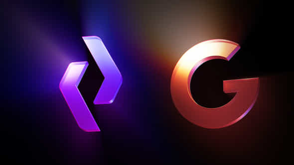 3D Glass Logo Animation - VideoHive 58281623