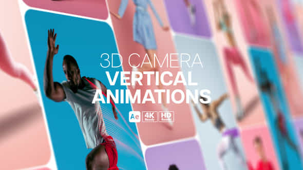 3D Camera Vertical Animations - VideoHive 59078825