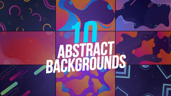 Abstract Backgrounds - - VideoHive 36768922