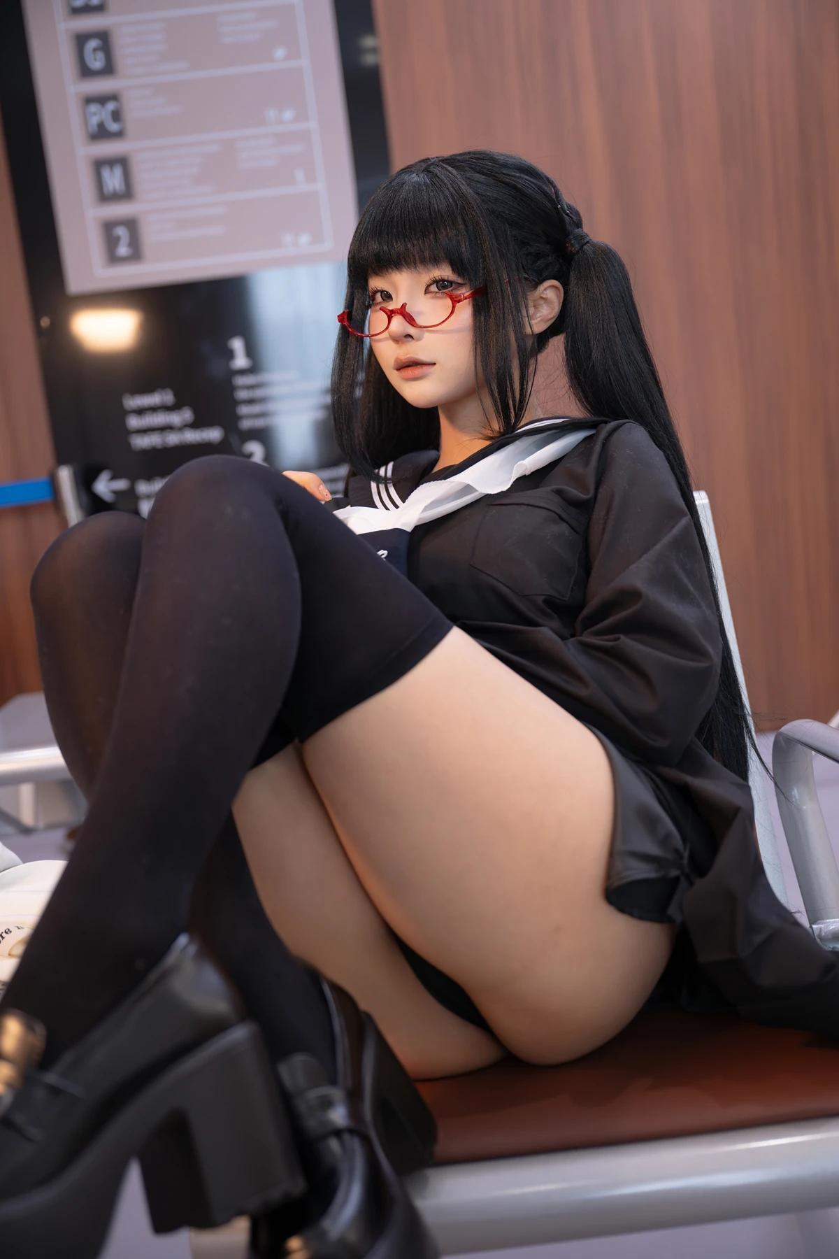 Cosplay 蠢沫沫Chunmomo – 黄推博主的秘密 A Set.01(21)