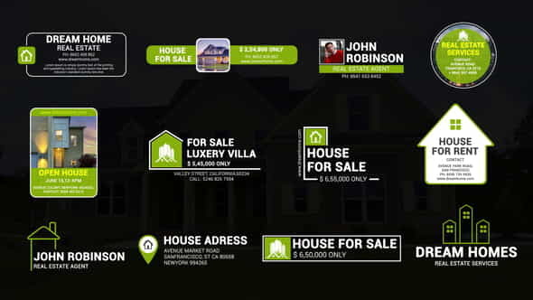 Real Estate Text - VideoHive 39393936