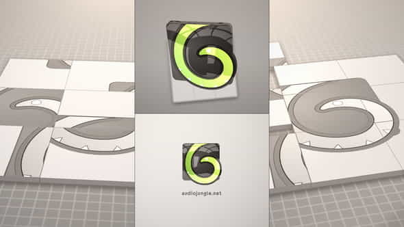Cube Puzzle Logo Reveal - VideoHive 22833789