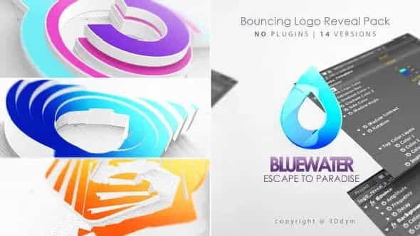 Bouncing 3D Logo Reveal | 3D, Object - VideoHive 27859474