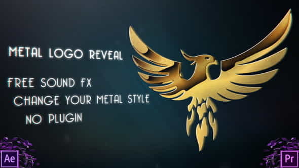 Metal Logo Reveal - VideoHive 22086775