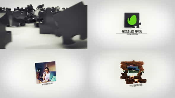 Puzzle Logo Reveal - VideoHive 25103722