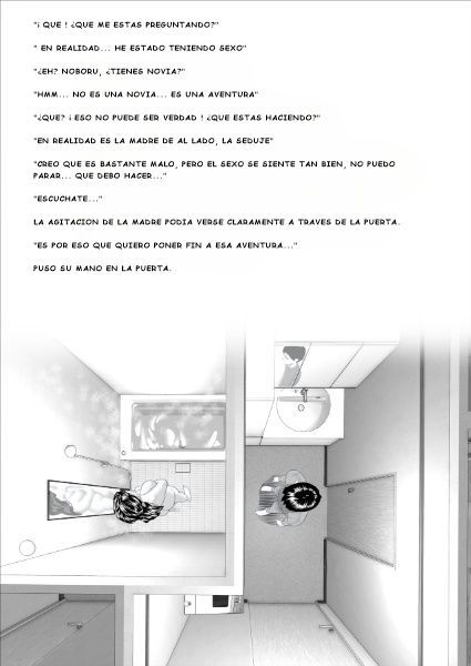 [Hy-dou (Hyji)] Kinjo Yuuwaku Boku ga Okaa-san to Konna Koto ni Nacchau Hanashi Joshou  Una historia sobre mí y Okazo entrando en este tipo de cosas prólogo [Spanis