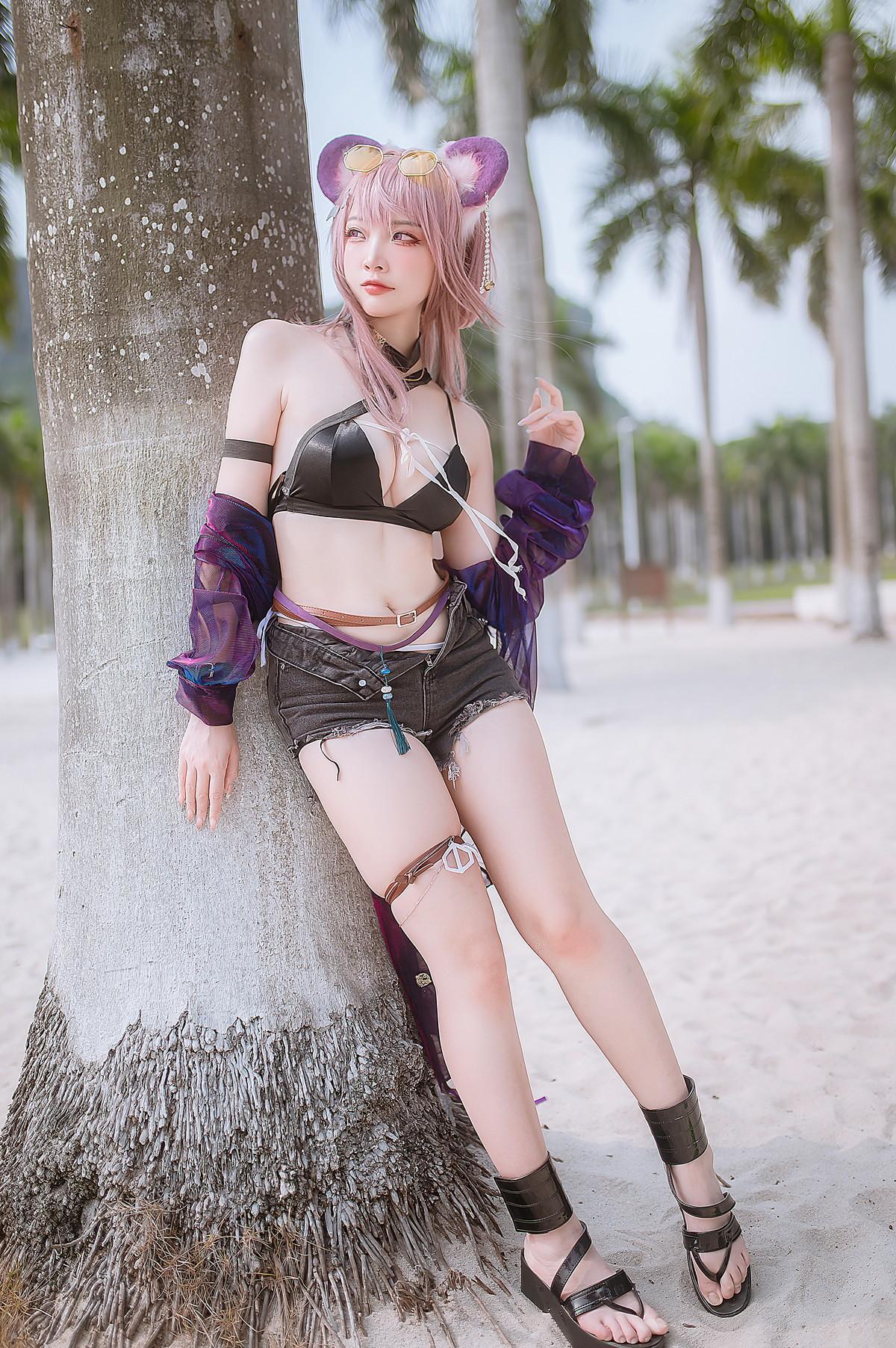 Cosplay 二佐Nisa 《泰拉夏日纪事》 佐佐林雨霞(22)