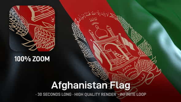 Afghanistan Flag - VideoHive 24627174