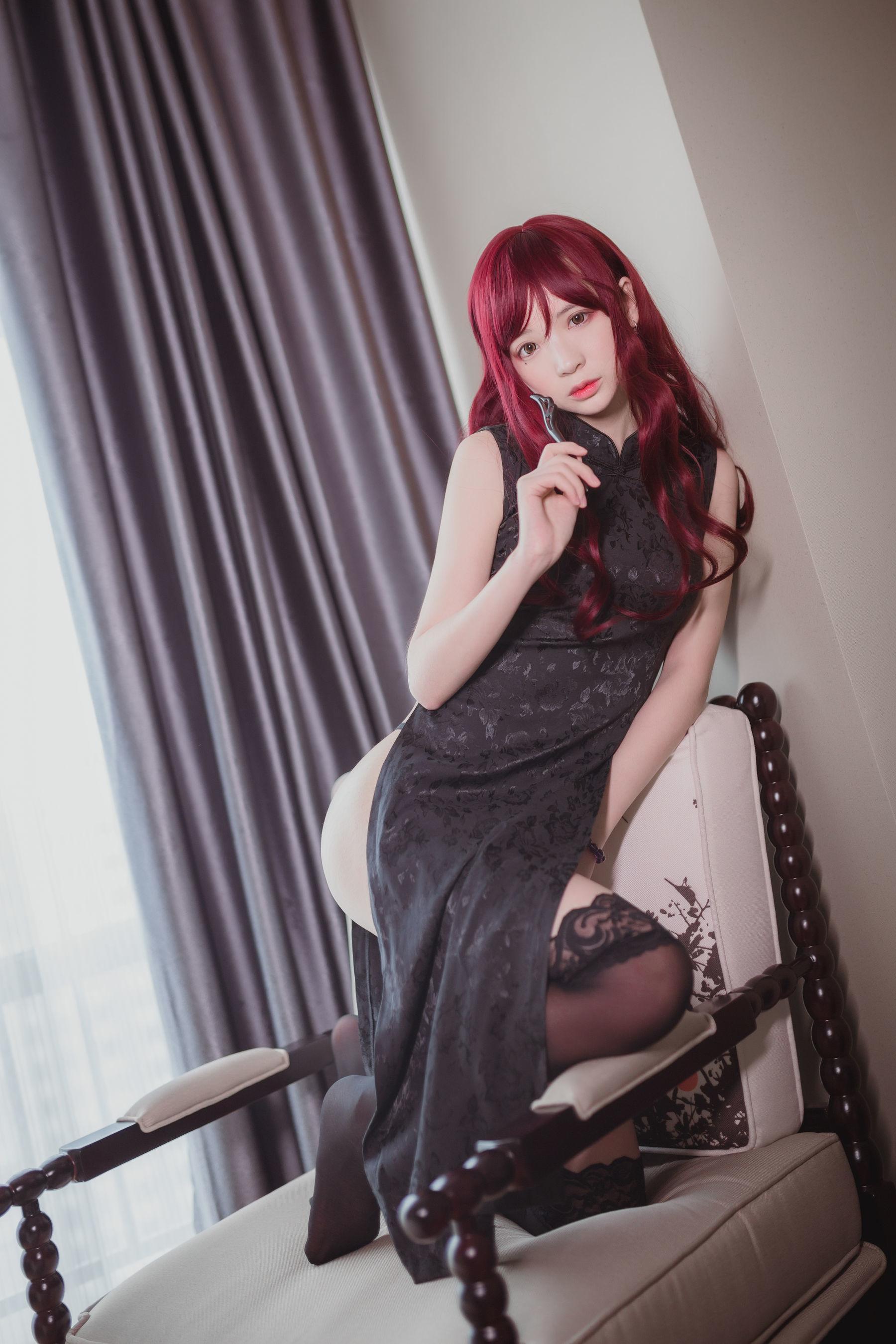 [网红COSER] 疯猫ss – 旗袍 写真集(5)