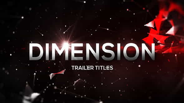 Dimension Trailer Titles - VideoHive 11381511