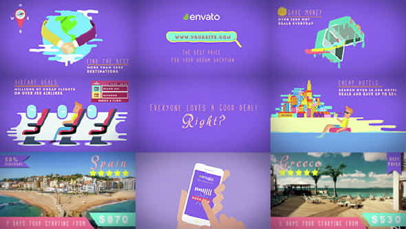 Travel Deals And Discounts - VideoHive 14752116
