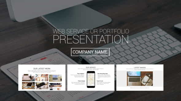 Web Service or Portfolio Presentation - VideoHive 13481724